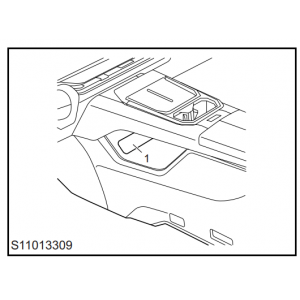 USB 面板的更换 （副仪表台）
